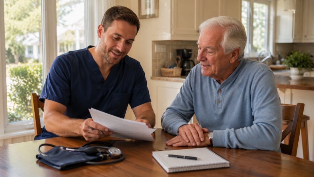 Skilled nursing services provided at home for seniors in Berkeley Township and Bayville NJ