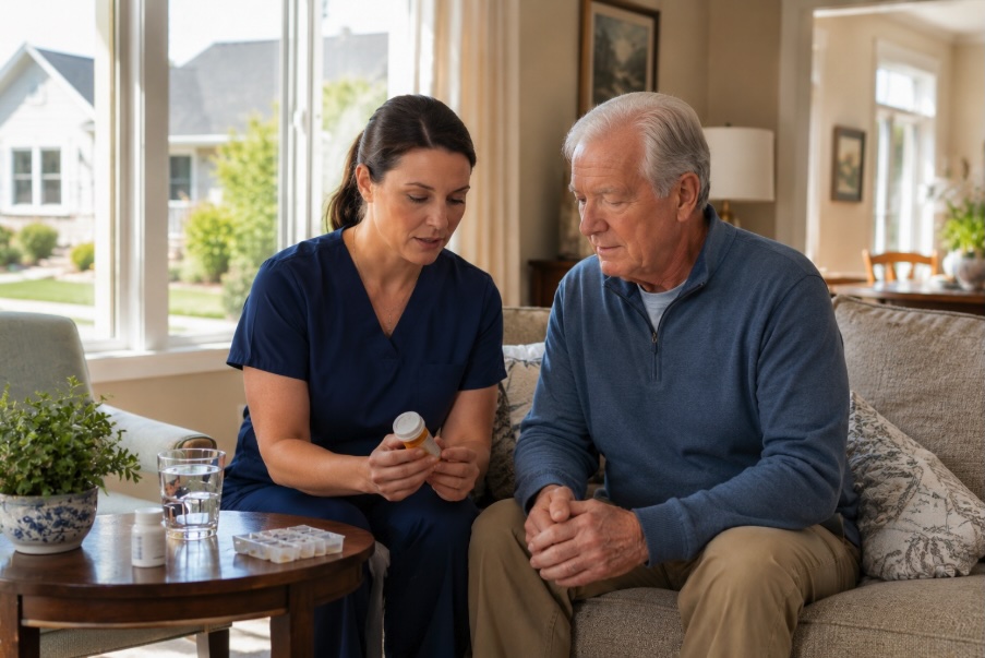 Skilled nursing services provided in the home for seniors living in Toms River and Lake Ridge NJ